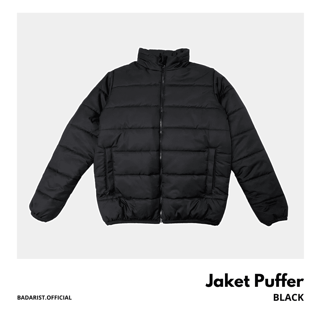 Vest Puffer - Black